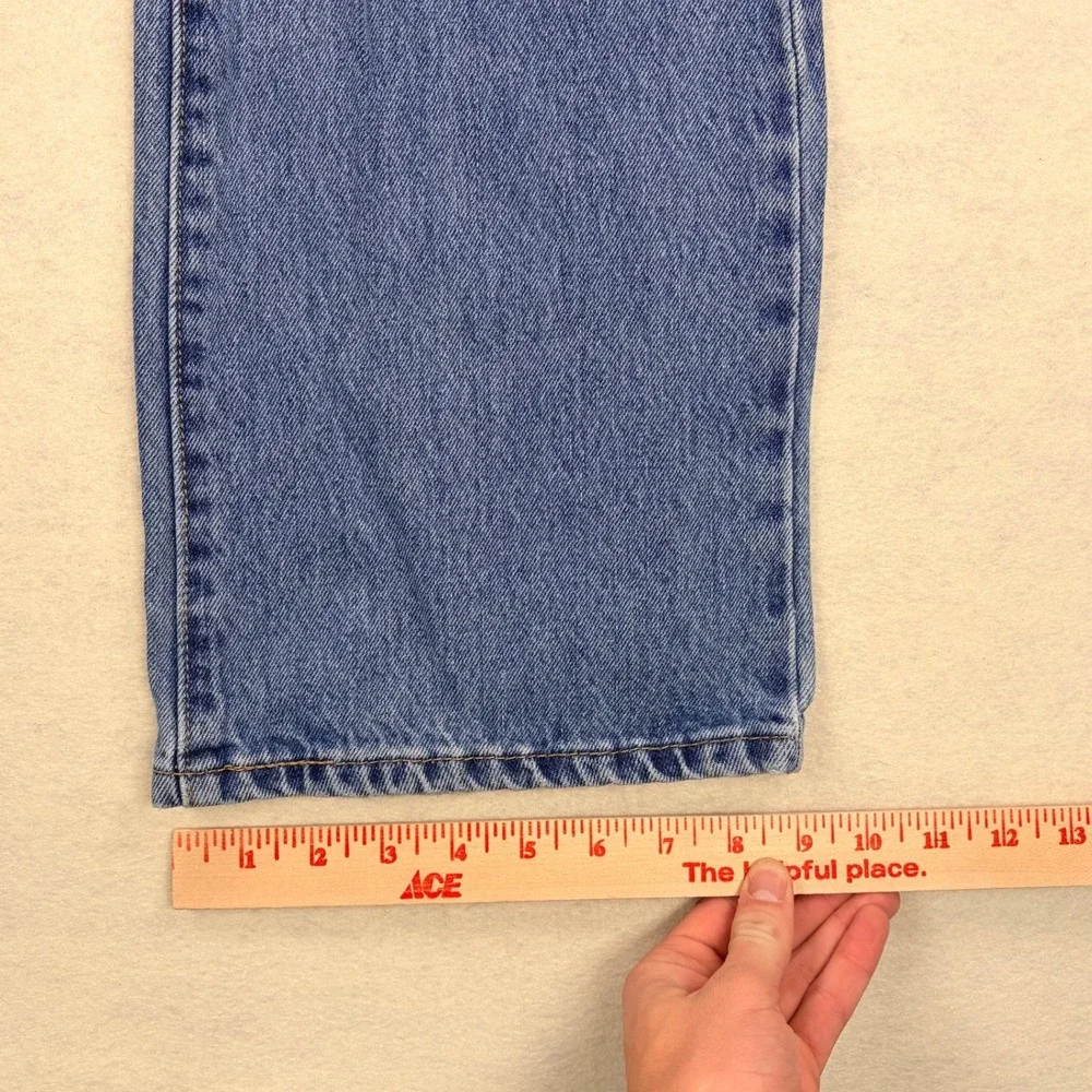 Levis 517 Bootcut Jeans Mens 36x32 Medium Wash Blue Denim 00517-4891 Cotton